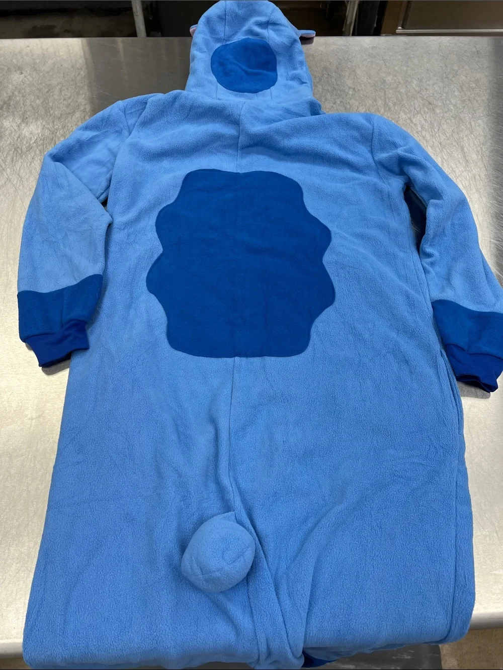 Disney Stitch Blue Fleece Character Onesie - Picture 6 of 9